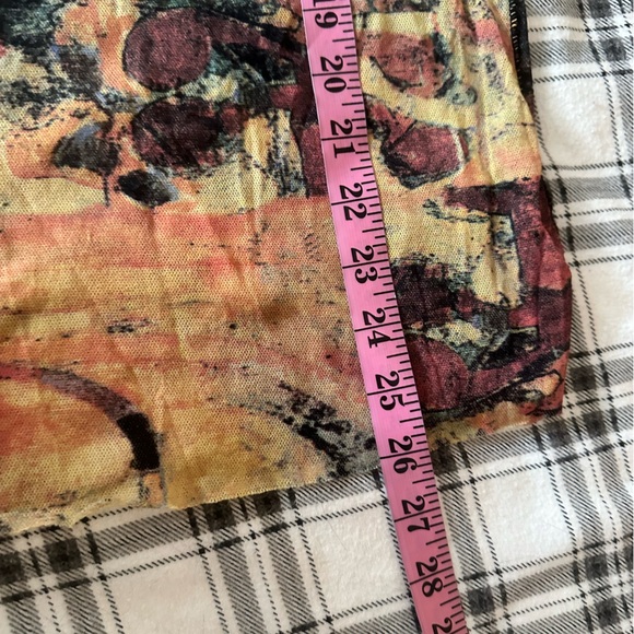 Cosabella Multicolored Artsy 90’s/Y2K Inspired Retro  Mesh Long Sleeve Top L/Xl? - Picture 14 of 14